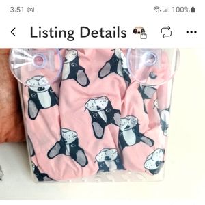 French Bulldog Shower Cap. Pink.*NEW*
